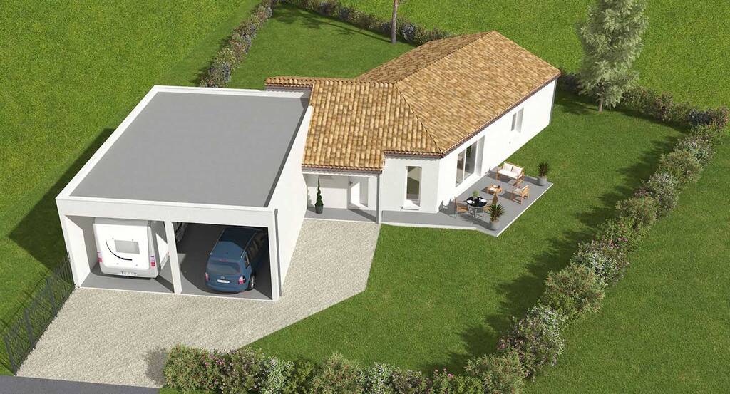 Maison contemporaine - 96.50 m² - Fontenay-le-Comte