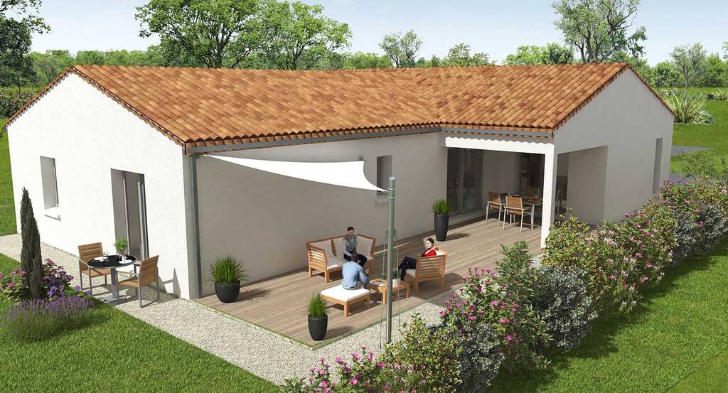 Maison traditionnelle - 125 m² - Foussais Payré