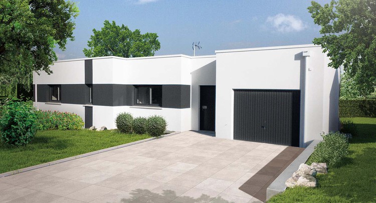 Maison contemporaine - 96.27 m² - Auzay