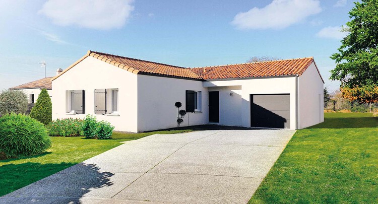 Maison traditionnelle - 100.66 m² - Vouillé Les Marais